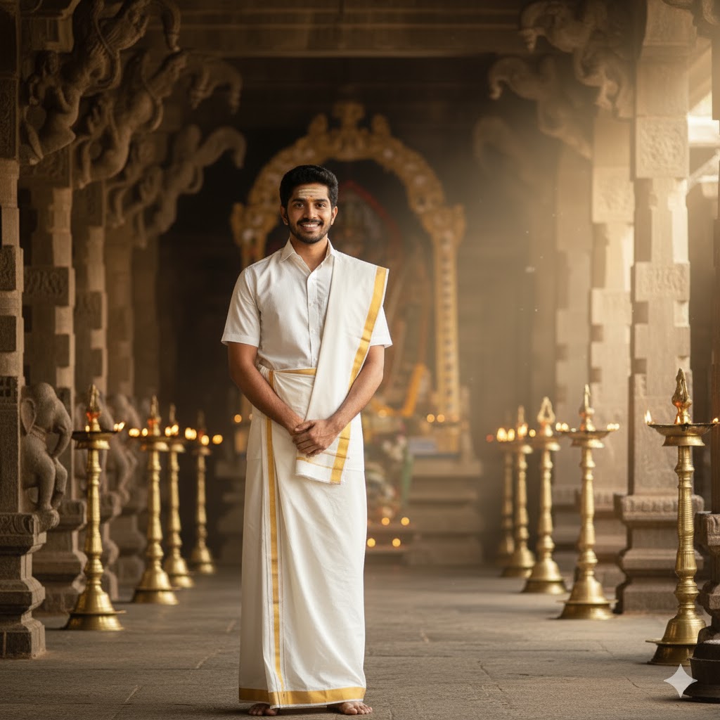 Male dress code example